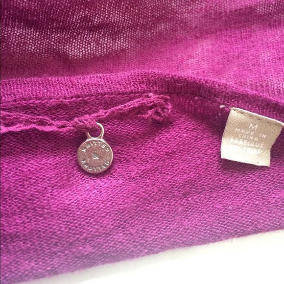 🥰🥰{Anthro} Knitted & Knotted "Pull Through" Cardigan - Picture 8 of 8